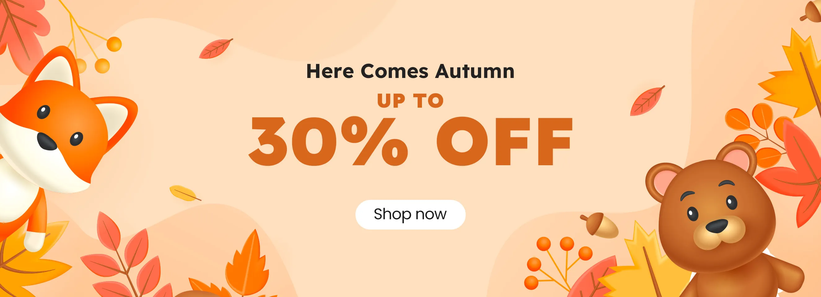 Click it to join Up to 30% OFF activity
