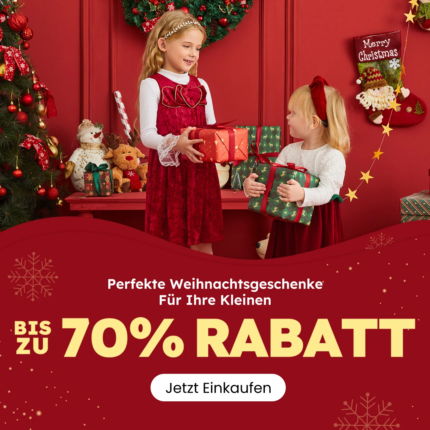 Click it to join Christmas Sale For Kids activity