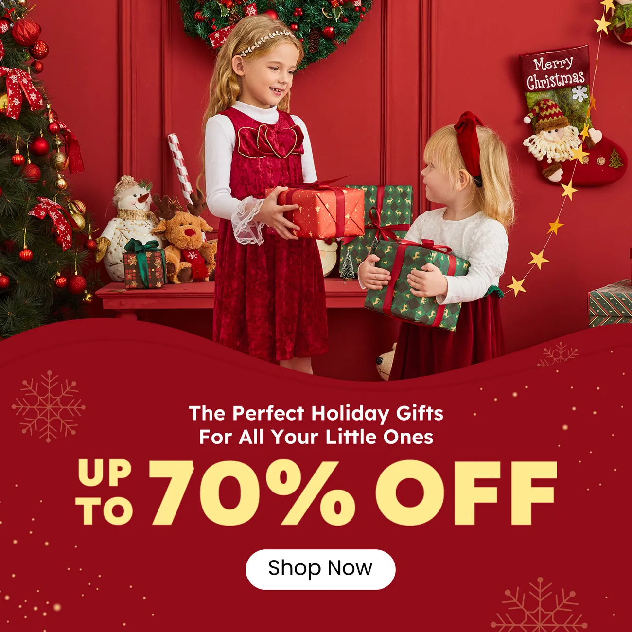 Click it to join Christmas Sale For Kids activity