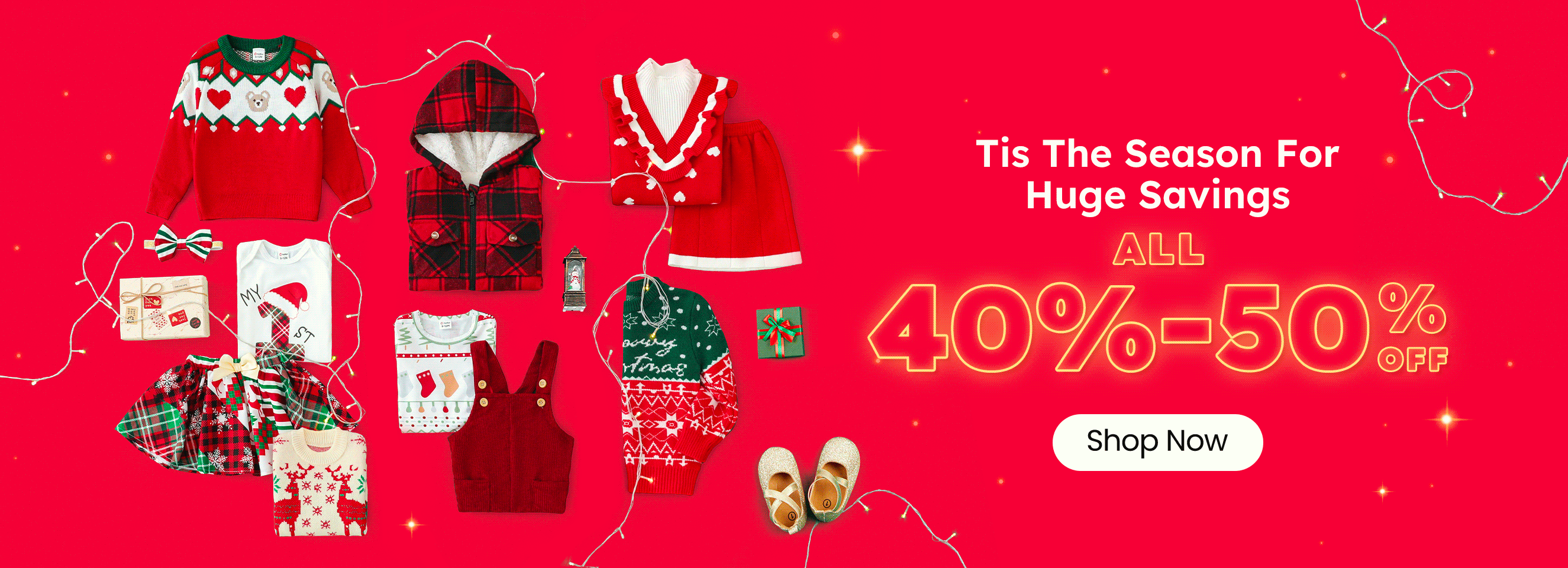 Click it to join All 40%-50% Off activity