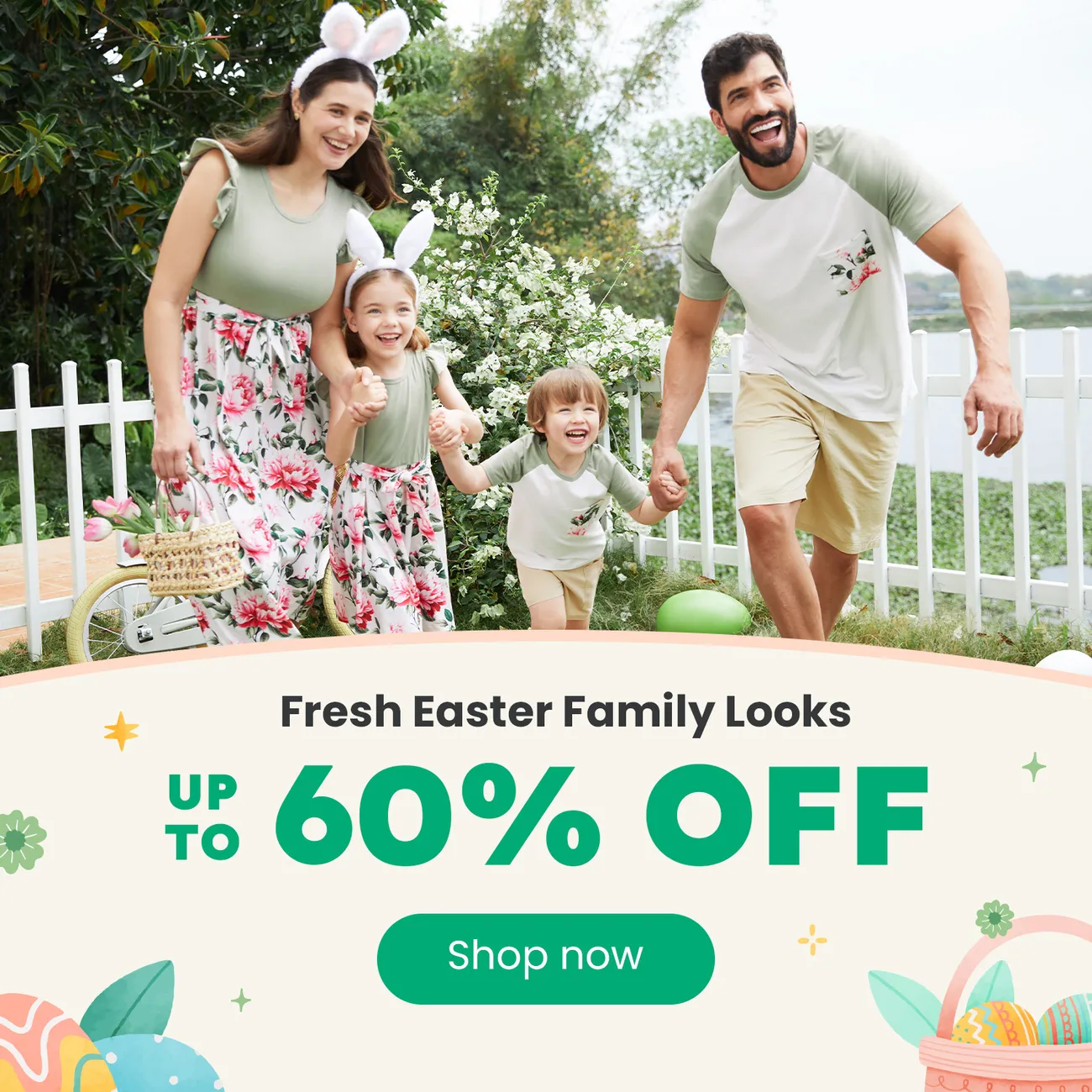 Click it to join Easter Family Looks activity