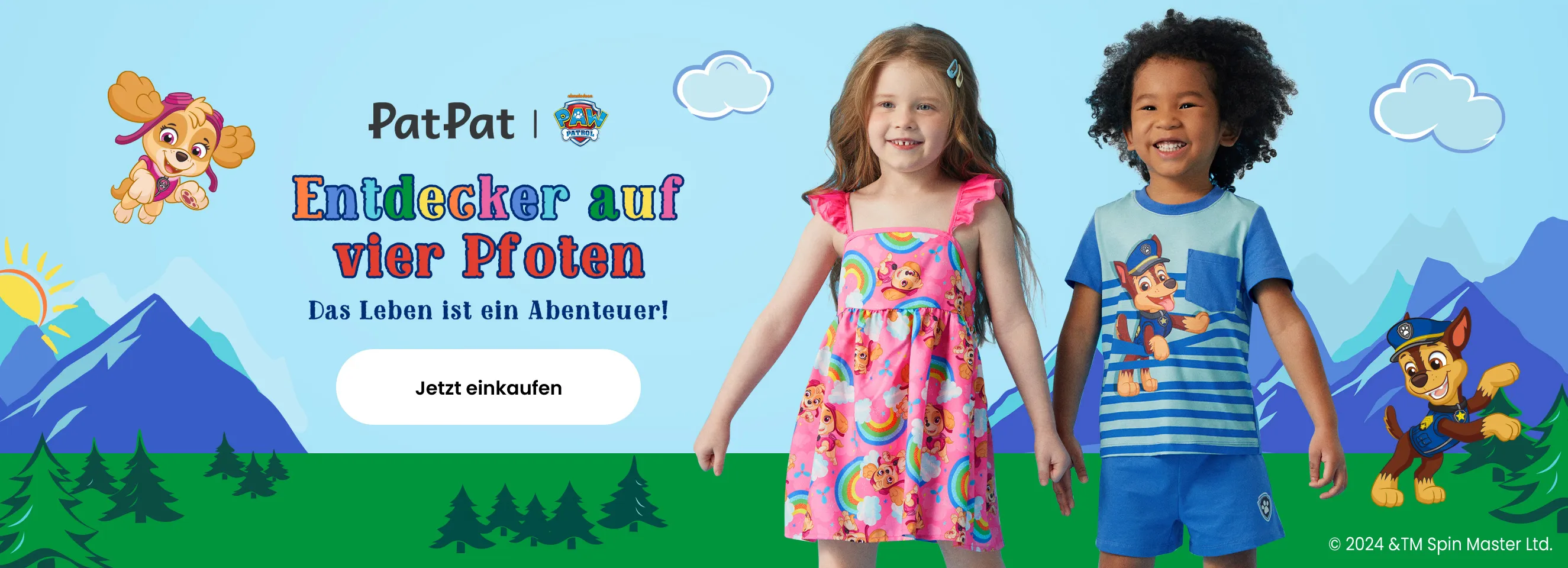 Click it to join Paw Patrol Spring Summer Collection activity