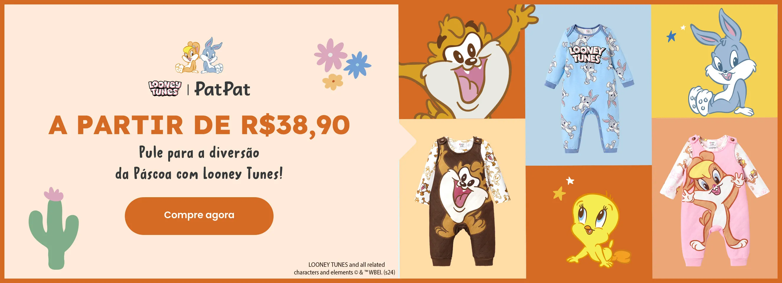 Click it to join Easter with Looney Tunes activity