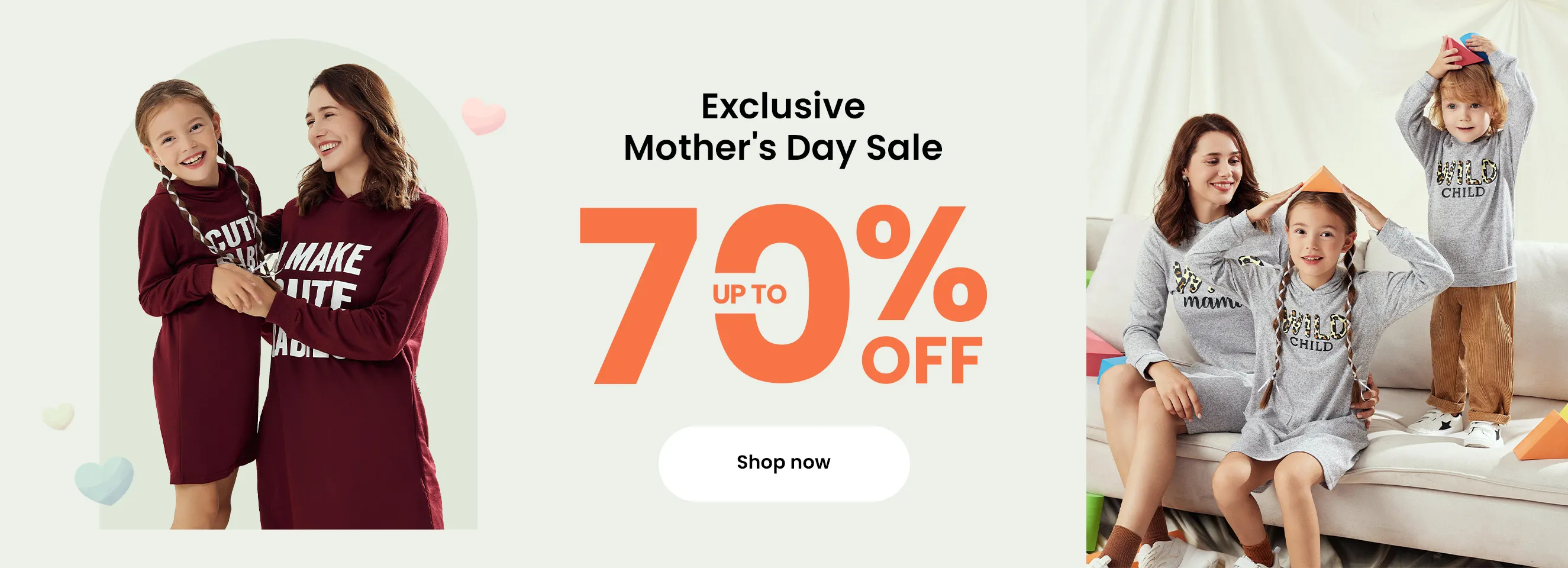 Click it to join Exclusive Mother's Day Sale activity