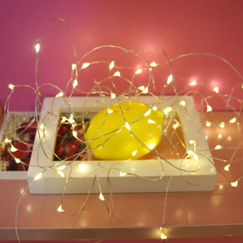 LED-Licht flexible String-Lampe Kupferdraht Schranklampe Bücherregal Dekoration Hochzeitsfeier  big image 1