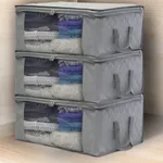 1 stück/3 stücke faltbare staubdichte aufbewahrung schuhkarton waschbare aufbewahrungsbox  image 6