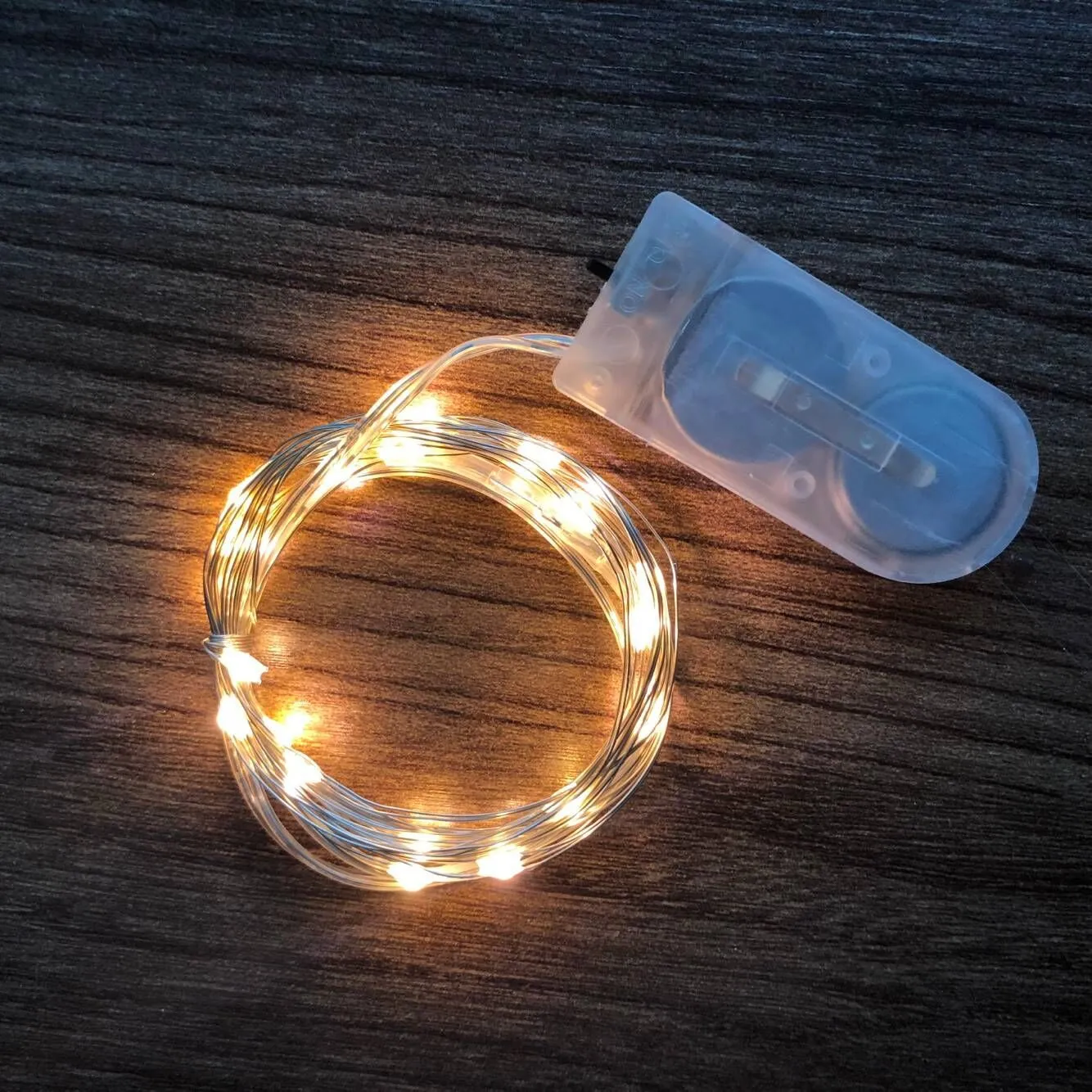Lumière LED Flexible Chaîne Lampe Fil De Cuivre Armoire Lampe Bibliothèque Décoration Fête De Mariage