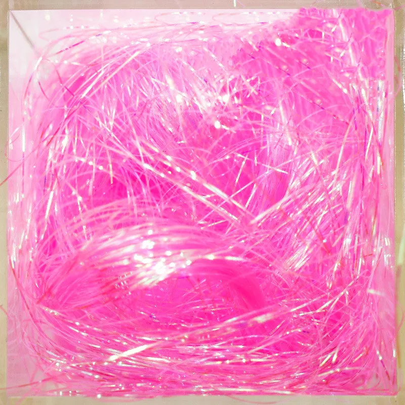 Basket Filler Iridescent Paper Shred Filler Shreds Plastic Paper Shred Filler Gift Basket Filler DIY Gift Box Filling Material Party Arrangement Gift Wrapping Pink