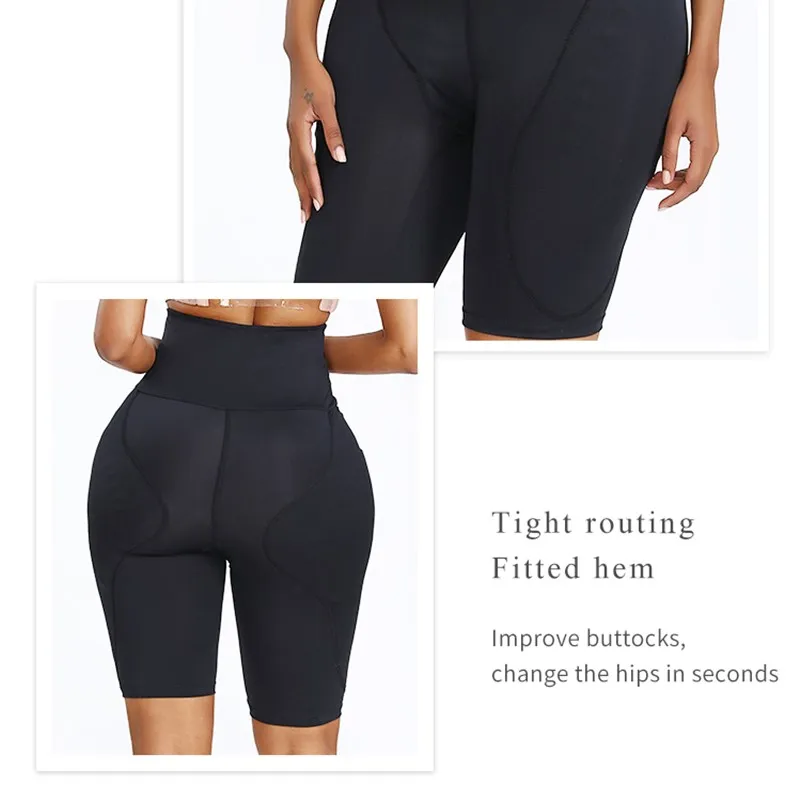mutandine shapewear imbottite a vita alta da donna mutandine rinforzanti per l'anca pantaloncini shaper pantaloncini imbottiti in spugna imbottiti shapewear big image 5