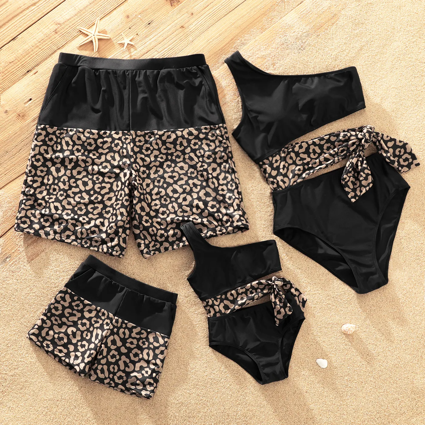Print Matching Family Look Swimwear
