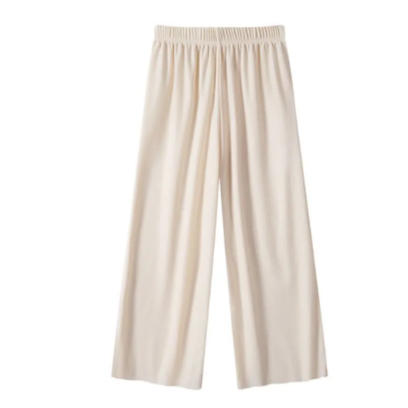 

Kid Girl Solid Color Elasticized Modal Ankle Length Pants