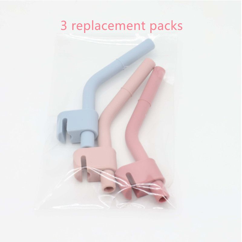 Baby Silicone Straw Multicolor Non-disposable Straw Food Accessories For Baby Self-Feeding Training