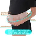 cintura di supporto per la maternità rete traspirante fascia di supporto per la pancia della gravidanza supporto per la schiena pelvica must-have della gravidanza  image 3