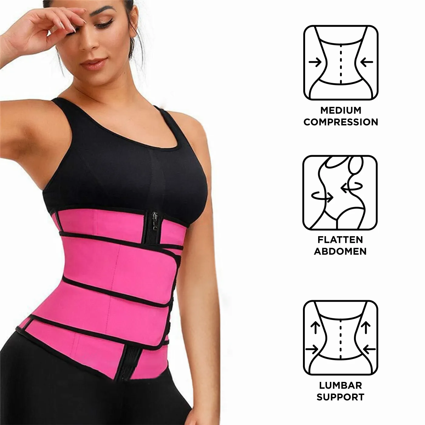cinto corset cinto treinador cintura respirável maternidade pós-parto emagrecimento  image 4