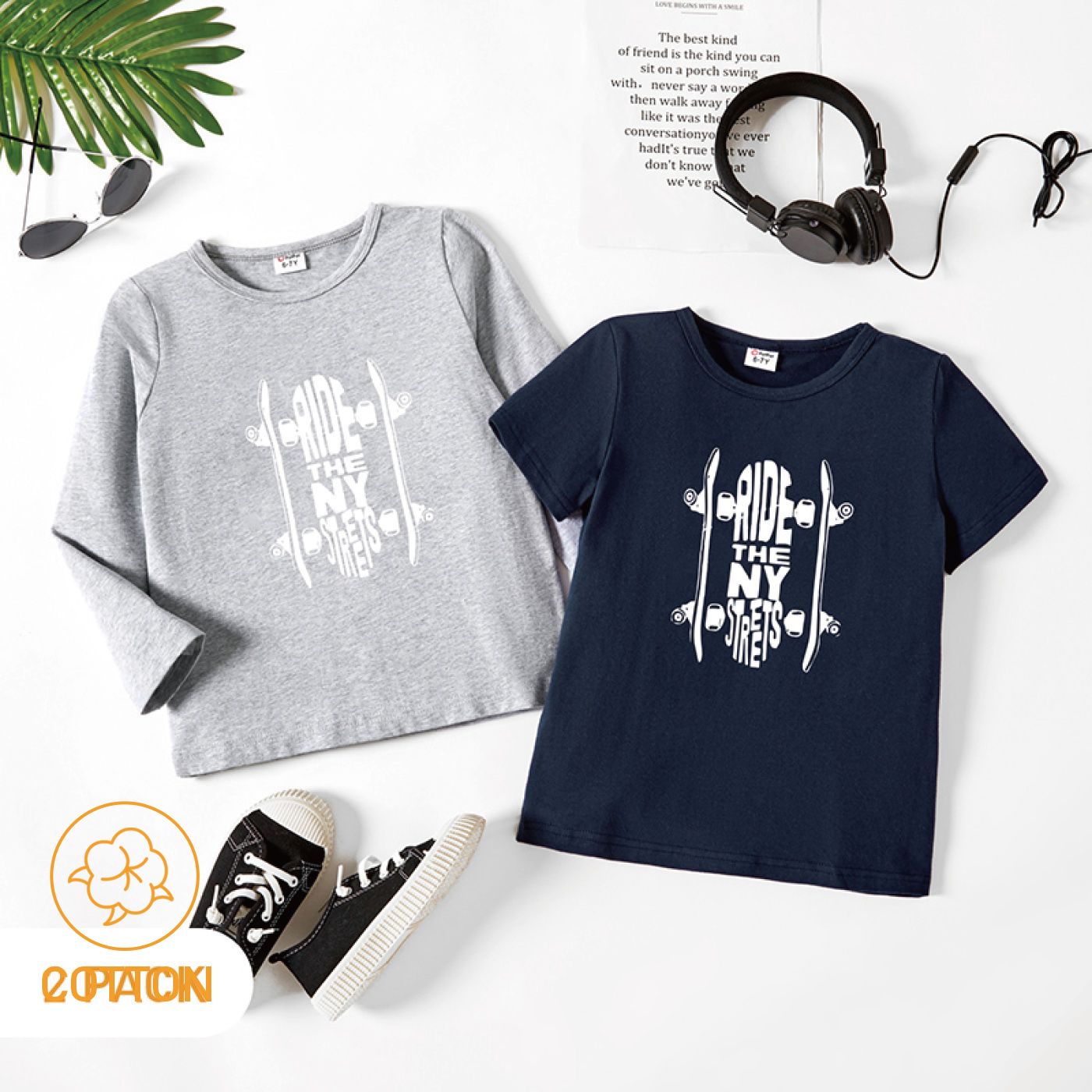 

2-Pack Kids Graphic Tee Set
