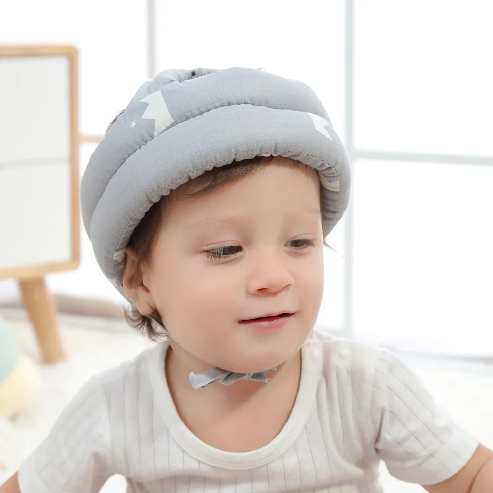 Baby Toddler Head Drop Protection Helmet for Crawling Walking Headguard Anti-collision Lace-Up Head Cap big image 7