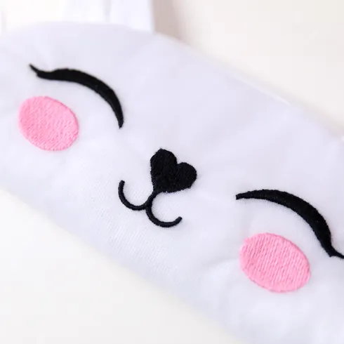 Go-Glow Light Up Pencil Case with Cat Pattern Including Controller (Battery Inside) White big image 6