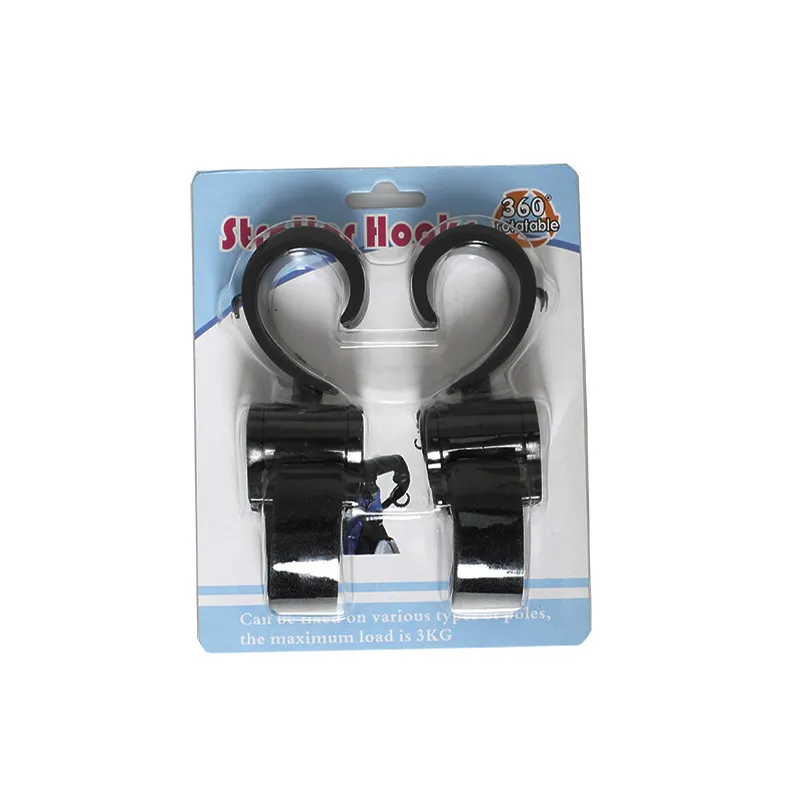 Stroller Hooks Multifunction 360° Rotating Firm Non-Slip Hooks Stroller Accessories big image 8