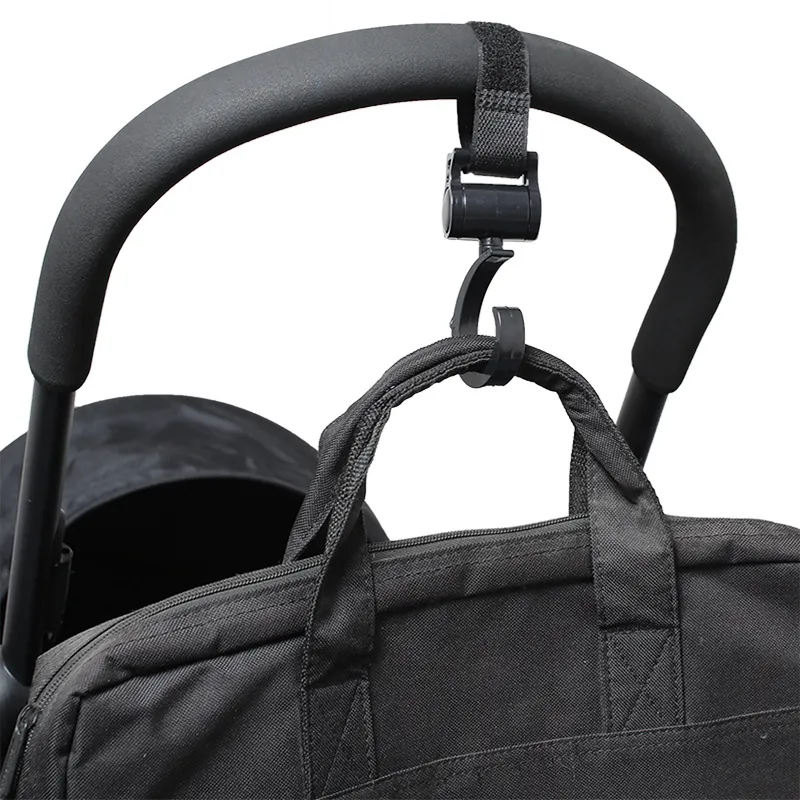 Stroller Hooks Multifunction 360° Rotating Firm Non-Slip Hooks Stroller Accessories big image 6