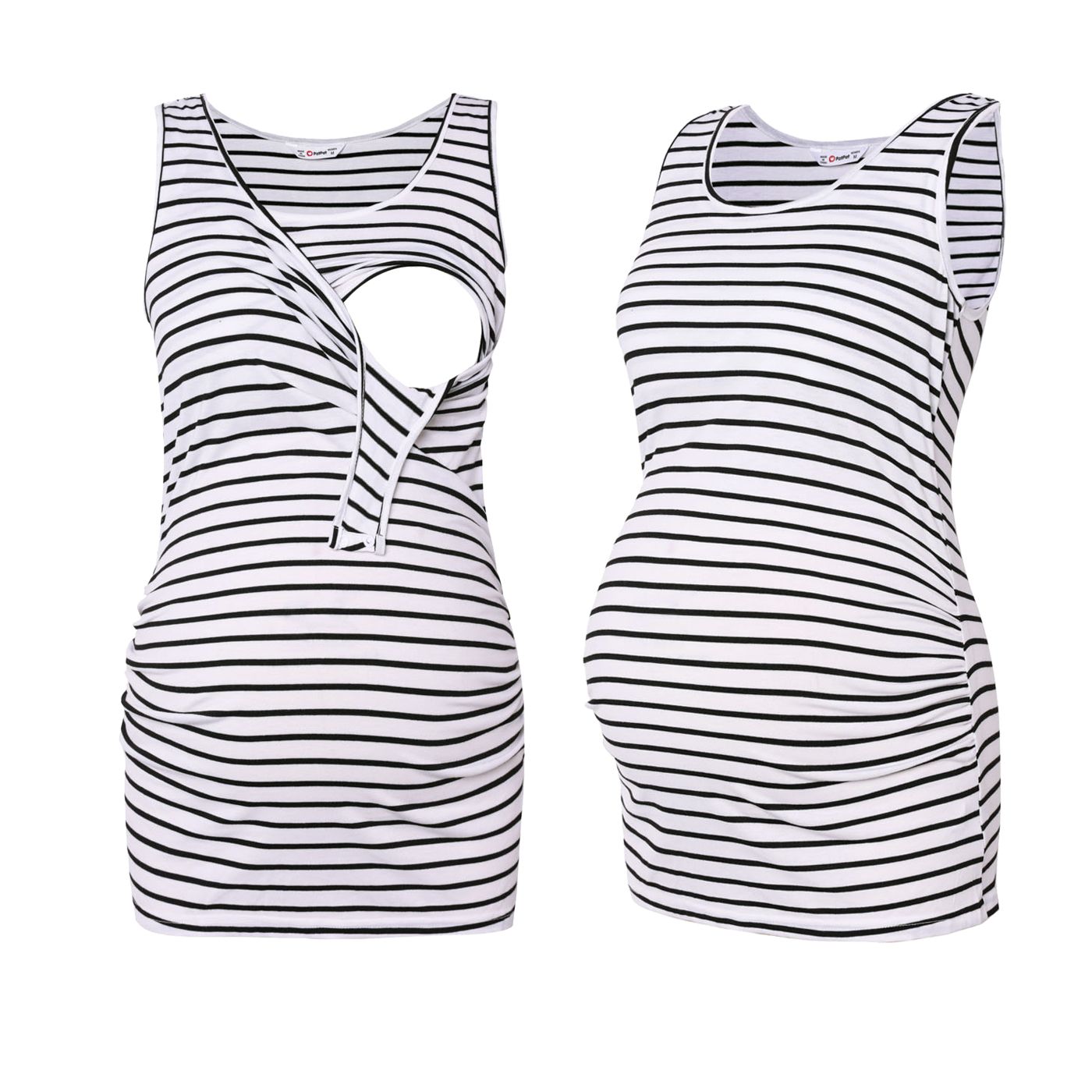 

Nursing Stripe Tank Top