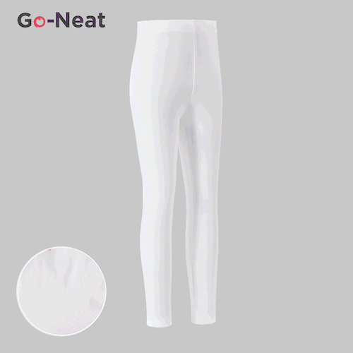 Go-Neat Water Repellent and Stain Resistant Mommy and Me 95% Cotton Solid Leggings