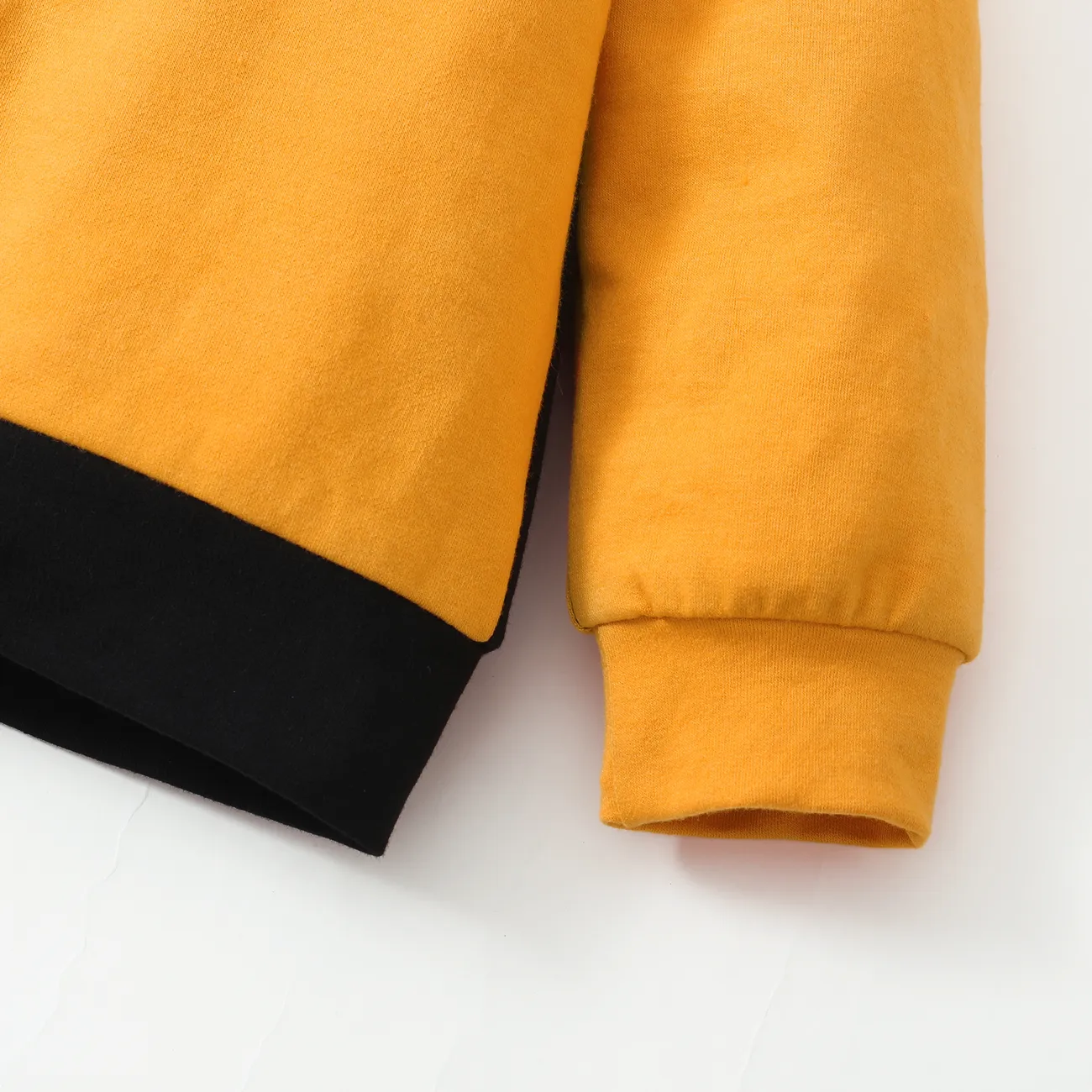 2 Stück Kleinkinder Jungen Avantgardistisch Sweatshirt-Sets gelb big image 1