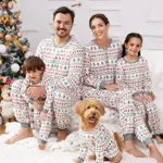 Christmas Family Matching Allover Xmas Tree Print Long-sleeve Pajamas Sets (Flame Resistant)  image 3