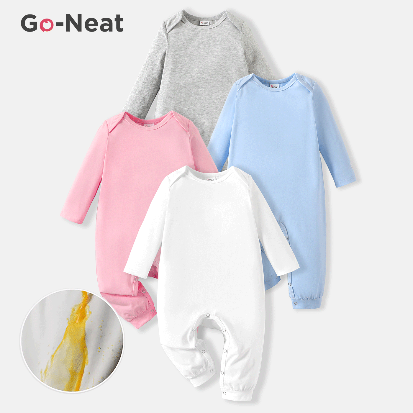 Buy Go-Neat Baby Clothes Online for Sale - PatPat US 1