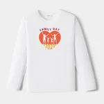 Go-Neat Water Repellent and Stain Resistant Family Matching Print Graphic Long-sleeve Tee  image 2