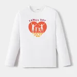 Go-Neat Water Repellent and Stain Resistant Family Matching Print Graphic Long-sleeve Tee  image 3