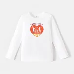 Go-Neat Water Repellent and Stain Resistant Family Matching Print Graphic Long-sleeve Tee  image 4