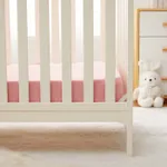 100% Cotton Muslin Baby Gear Includes Bib / Swaddling Blanket / Crib Sheet / Single Layer Quilt / Burp Cloth / Pillow / Washcloth Color-B