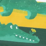 Bebé Menino Crocodilo Infantil Manga curta T-shirts  image 4