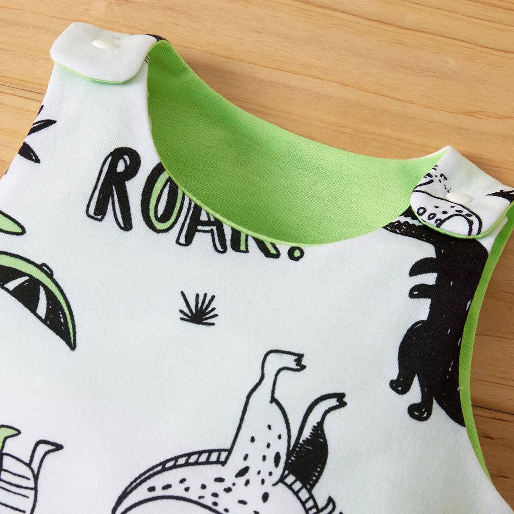 Naia™ Baby Boy Allover Dinosaur Print Tank Jumpsuit  image 4