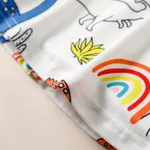 Naia Toddler Girl Dinosaur Print Short-sleeve Dress Colorful image 5