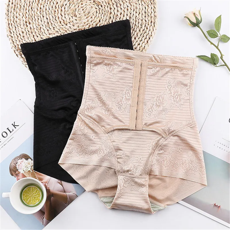 Seamless Postpartum High Waist Underwear Color-A image 4