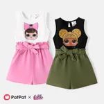 L.O.L. SURPRISE! Kid Girl Character Print Sleeveless Belted Rompers  image 2