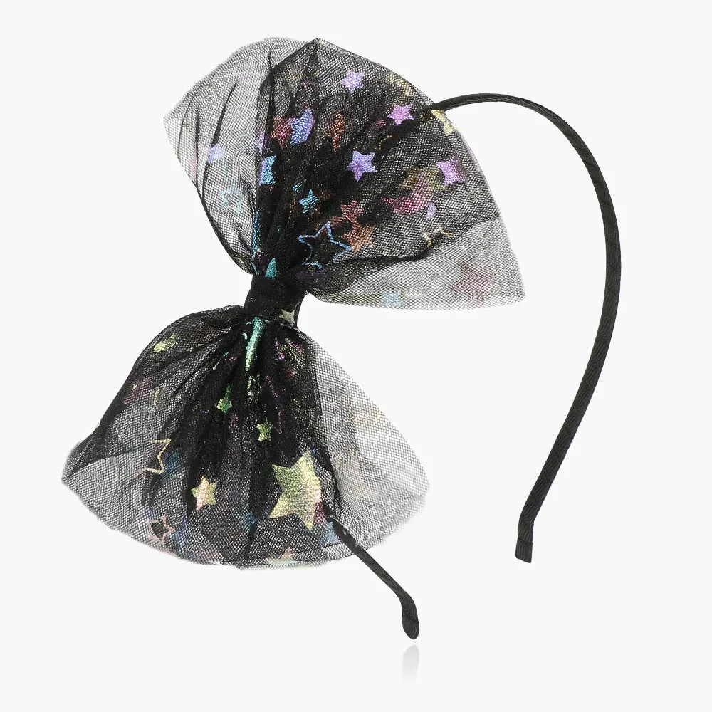 3-pack preto headband cabelo aro para menina Preto image 4