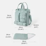 Diaper Bag Tote Multifunction Large Capacity Mom Bag with Waterproof Changing Pad and Adjustable Shoulder Strap  image 3