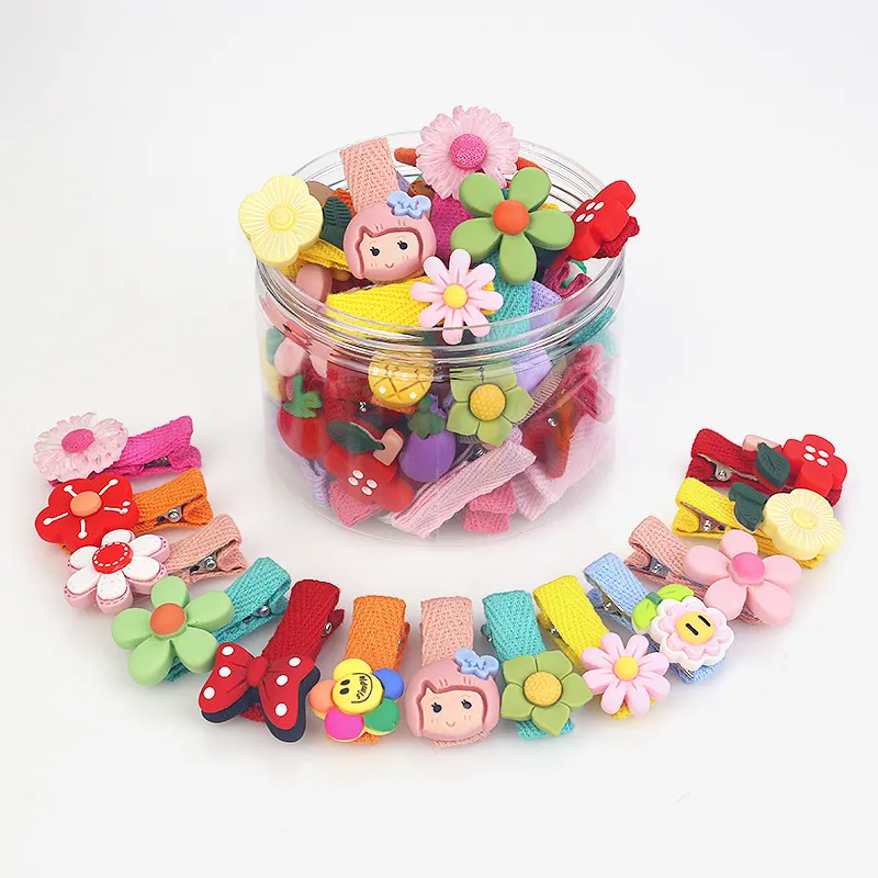 26-pack Boxed Cute Hair Clips for Girls Pink big image 1