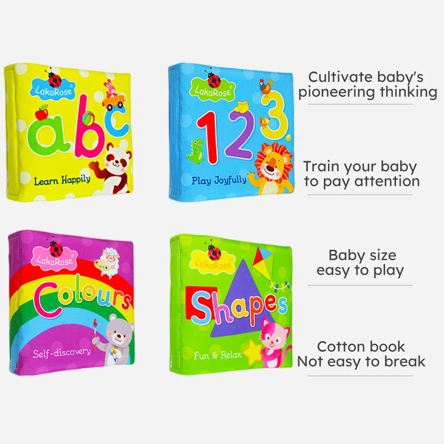 livro de bebê de pano livro de pano alfanumérico inglês tocar e sentir brinquedo educacional e de desenvolvimento precoce com papel sonoro 5 páginas Verde image 2