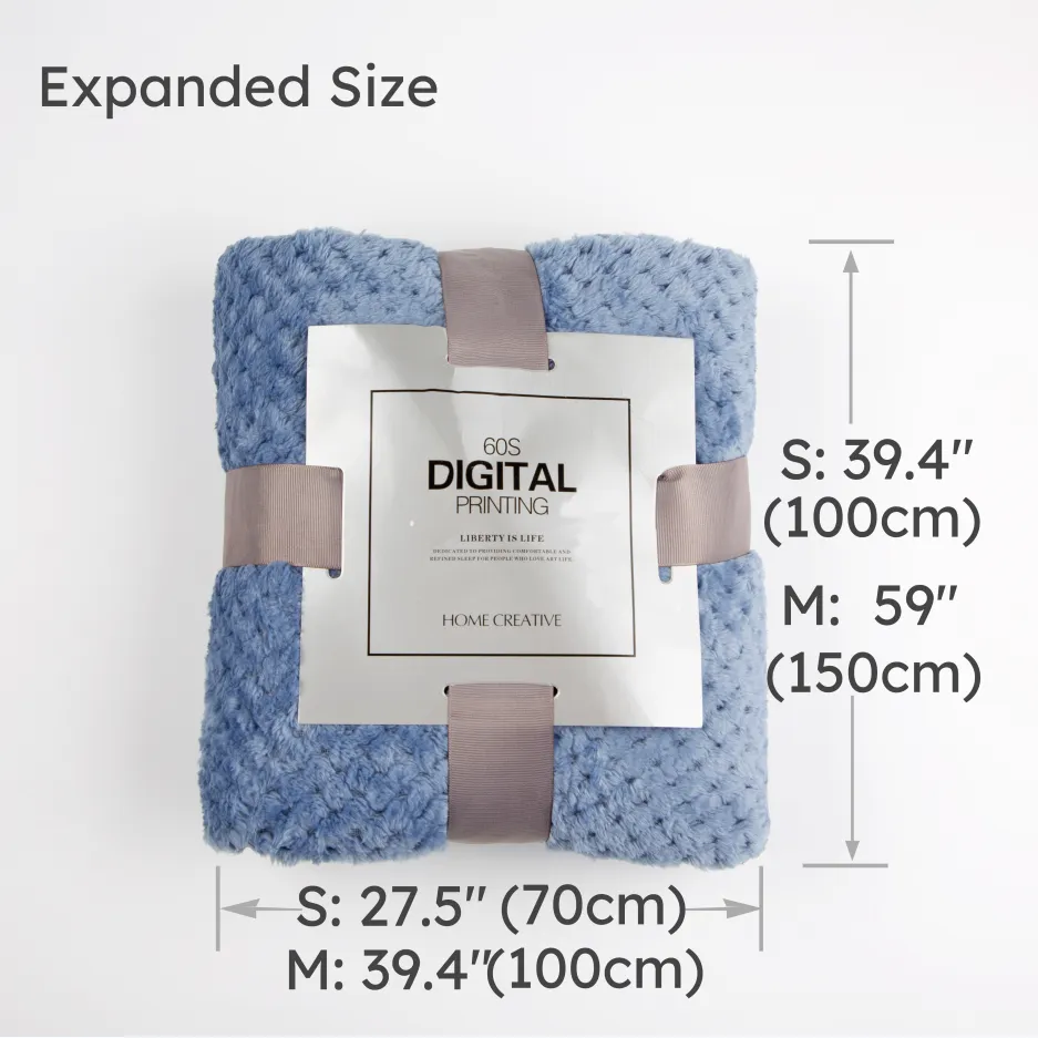 Abacaxi Lattice Fleece Cobertores Home Kids Soft Warm Thick Plush Blanket Receiving Blanket Office Nap Blanket Azul big image 1