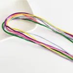 45Pcs Color Block Braided Rope Hair Band for Girls  image 4