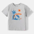 Go-Neat 防污 大童 中性 海洋元素 短袖 T恤  image 1