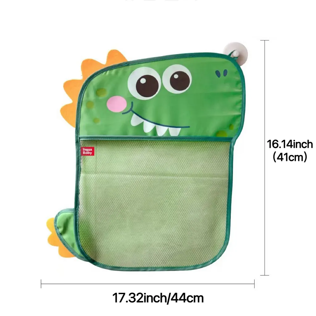Children's Toy Bathroom Storage Mesh Bag (with 2 Suction Cups) Color-A big image 1