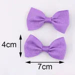 12-pack Bow Knot Decor Hair Clip for Girls (Multi Color Available)  image 5
