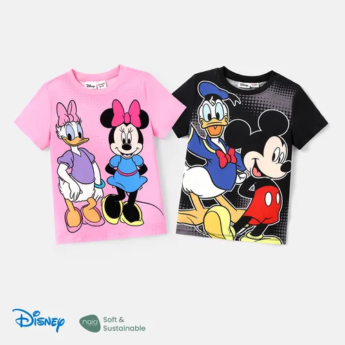 Disney Mickey and Friends Kid Girl/Boy Naia™ Character Print Short-sleeve Tee