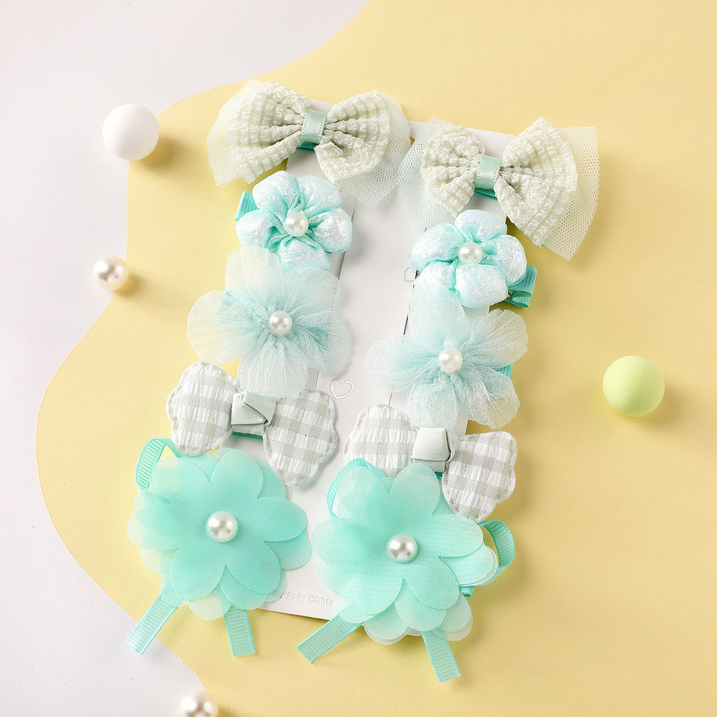 

10-pack Pretty Headband Hair Clip for Girls