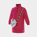 Go-Glow Illuminating Sweatshirt Dress with Light Up Kitty Bag Including Controller (Built-In Battery) Hot Pink image 4