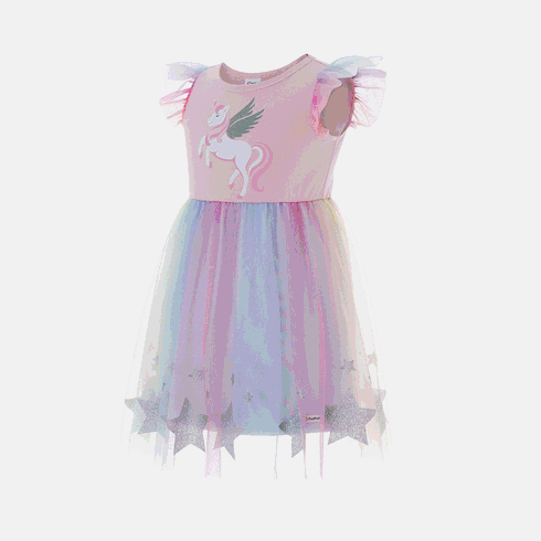 Go-Glow Illuminating Unicorn Dress With Light Up Skirt Including Controller (Built-In Battery) Multi-color big image 4